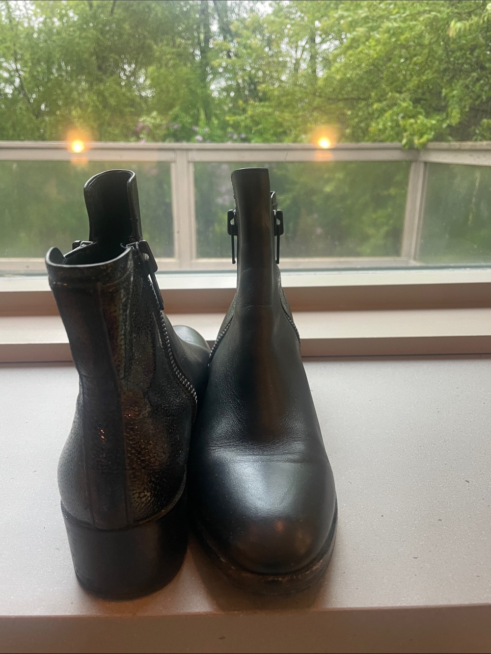 3.1 Phillip Lim Black Leather Chelsea Ankle Boots